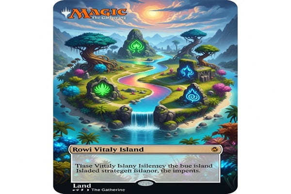 Rowi Vitaly Island MTG: A Strategic Paradise in Magic: The Gathering