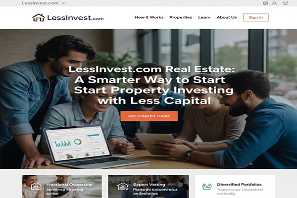 LessInvest.com Real Estate: A Smarter Way to Start Property Investing with Less Capital