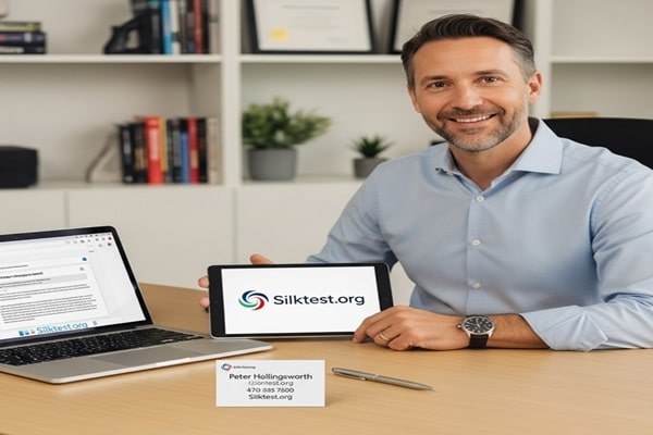 How to Connect with Silktest.org Peter Hollingsworth Contact